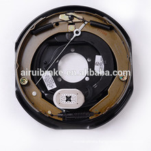 electric backing plate-12" electric drum brake with adjuster cable for trailer